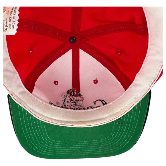 Georgia Bulldogs Snapback Hat By The Game Red And Black Cap Adjustable Vintage - Picture 9 of 9